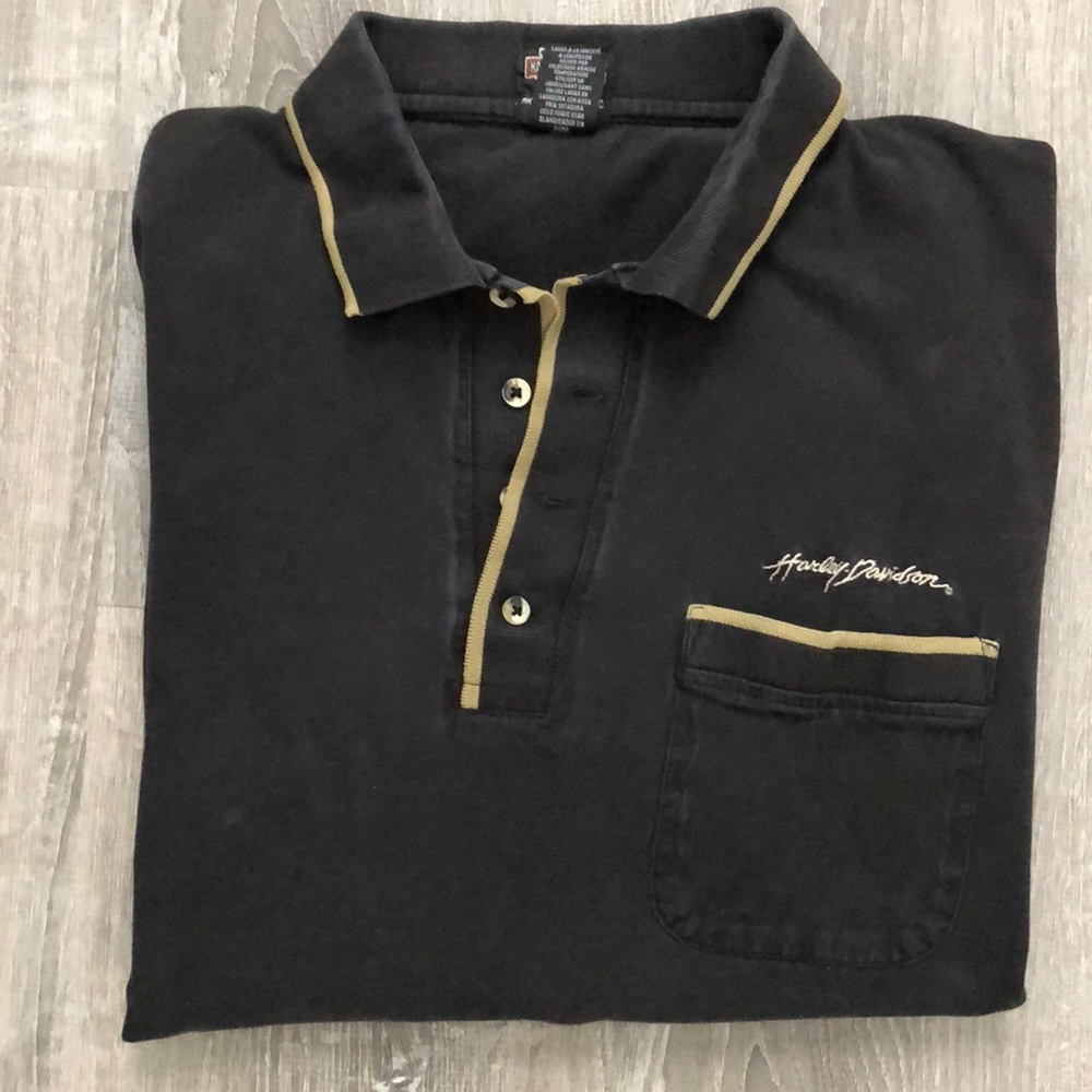 Men’s Vintage Harley Davidson polo XXL